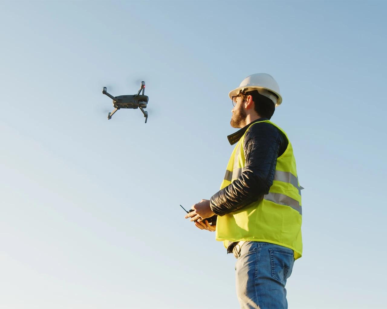 Vermessung mit DJI Drohne